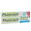 Fluocaril® Junior 6-12 metų vaikams Bubble gum skonio dantų pasta 2x 75ml