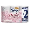 "Foxy Silk" šilkinis tualetinis popierius 3 sluoksniai 4 + 2 ritinėliai
