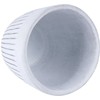 Gėlių vazonas keraminė balta 14 cm