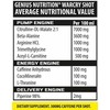 Genius Nutrition Energijos Gėrimas WARCRY Skystas Skonis 100ml