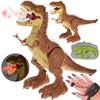 Jokomisiada Gestų kontroliuojamas dinozauras + RC nuotolinio valdymo pultas 2in1 kvėpavimas