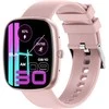 GRAVITY Išmanusis laikrodis GT18-1 - Bluetooth, rožinė auksinė