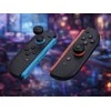 Guminiai apsauginiai mygtukai „nintendo switch“ joy-con valdymo pulteliams (2 analoginiai) – 6 vnt.