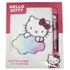 Cyp Brands Hello Kitty pliušinis bloknotas ir pieštuko rinkinys