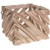 Home Styling Collection Sandėliavimo Dėžutė Medinė 37x37x25,5 cm