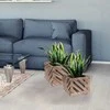 Home Styling Collection Sandėliavimo Dėžutė Medinė 37x37x25,5 cm