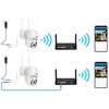 Outdoor camera ip wifi full hd zoom