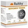 ISO TRADE Elektroninis virtuvės laikmatis Ruhhy 22052 su LED ekranu