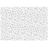 ISO TRADE Kalėdinis staltiese 180x140 cm Baltas su snaigėmis