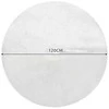 ISO TRADE Kalėdų medžio kilimas 120 cm baltas minkštas