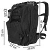 ISO TRADE Karinis kuprinė XL 35L Juoda