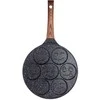 Juodas&Wood Keptuvė kiaušiniams 26 cm, granitinė neprideganti