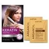 Kativa Vegan Brazilian Straightening Xpress greito plaukų tiesinimo rinkinys 150ml
