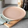 Keramikteller Speiseteller Flachteller Teller aus Keramik beige SOHO 27 cm