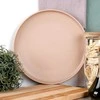 Keramikteller Speiseteller Flachteller Teller aus Keramik beige SOHO 27 cm