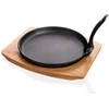 Banquet Keptuvė Ketaus 22cm su medin. padėklu