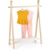 Kids Collection Vaikiškas Stovo Drabužiams 80,5x30x100 cm - Skandinaviškas Dizainas