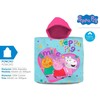 KIDS Peppa Pig pončas su kepure, 100% medvilnė