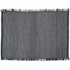 Kilimas dekoratyvinis stačiakampis 180x120 cm juodas-baltas