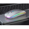 Belaidė pelė su RGB apšvietimu ir USB-C jungtimi