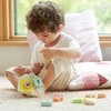 Klasikinis pasaulis medinis susipynimo blokai, skirti srieginti raktus ir duris Montessori 11 EL.