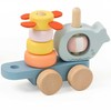 Classic World Montessori Žaislas - Ocean Kolejka, Medinė, Pastelinės Spalvos