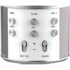 Ausinės Belaidė mikrofono karaoke garsiakalbis su Bluetooth ir dėklu