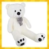 Kruzzel Teddy bears 140 cm kreminis minkštas žaislas