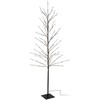 Lauko šviečianti kalėdinė dekoracija medis 480 LED 180 cm