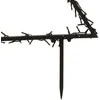 Vilde Lauko šviečianti Kalėdų eglutė metalinė 300 LED 125 cm