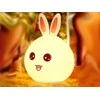 Children's led night light rabbit rgb touch
