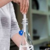 Ausinės USB kondensatorinis mikrofonas su stovu ir pop filtru