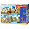 Castorland Dėlionė 55 vnt. - Mylintys gyvūnai