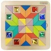 „MasterKid Mosaic“ galvosūkio mokymosi spalvos ir formos Tangram Montessori
