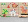 MASTERKIDZ Žaislai kūrybai Kočiai geometrinėmis formomis 64 vnt