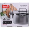 „Matral Berretti“ nerūdijančio plieno puodas su nerūdijančio plieno puodu, 24 cm