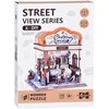 Jokomisiada Wooden 3D Dėlionė Bakery building series 179 elements lighting ZA6013
