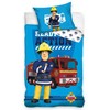 Medvilninė patalynė 100 x 135 + 40 x 60 Fireman Sam