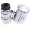 Mikroskopas Jeweller's loupe microscope 60x led uv professional