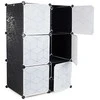 Modular wardrobe for clothes, bookcase, cupboard