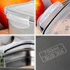 Nerūdijančio plieno maisto konteineris su dangčiu 700 ml - Saugojimo indai