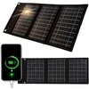 Nešiojama 20 w saulės energijos panelė, sulankstoma, usb įkroviklis