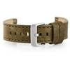 Odinis laikrodžio dirželis W48 - PREMIUM - alyvuogių žalia - 20mm