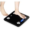 Svarstyklės Analitinė išmanioji vonios svarstyklė Bluetooth 180kg