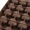 Orion Silikoninė Formos šokoladui PralinemS / 15 Širdelės / Oranžinė