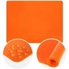 Orion Silikoninis Kilimėlis Tešlai 40x30 cm Oranžinis