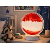Pakabinamas šviestuvas 3D Smėlio Lempa, Dinaminiais Efektais, USB LED RGB