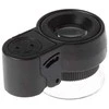 Jeweller's loupe 2 led uv 45x glass