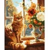 Ideyka Dailininko rinkinys skaičiais 40x50 Raudonas katinas AP0038