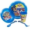 STOR Paw Patrol plastikinių indų rinkinys, 5 dalių